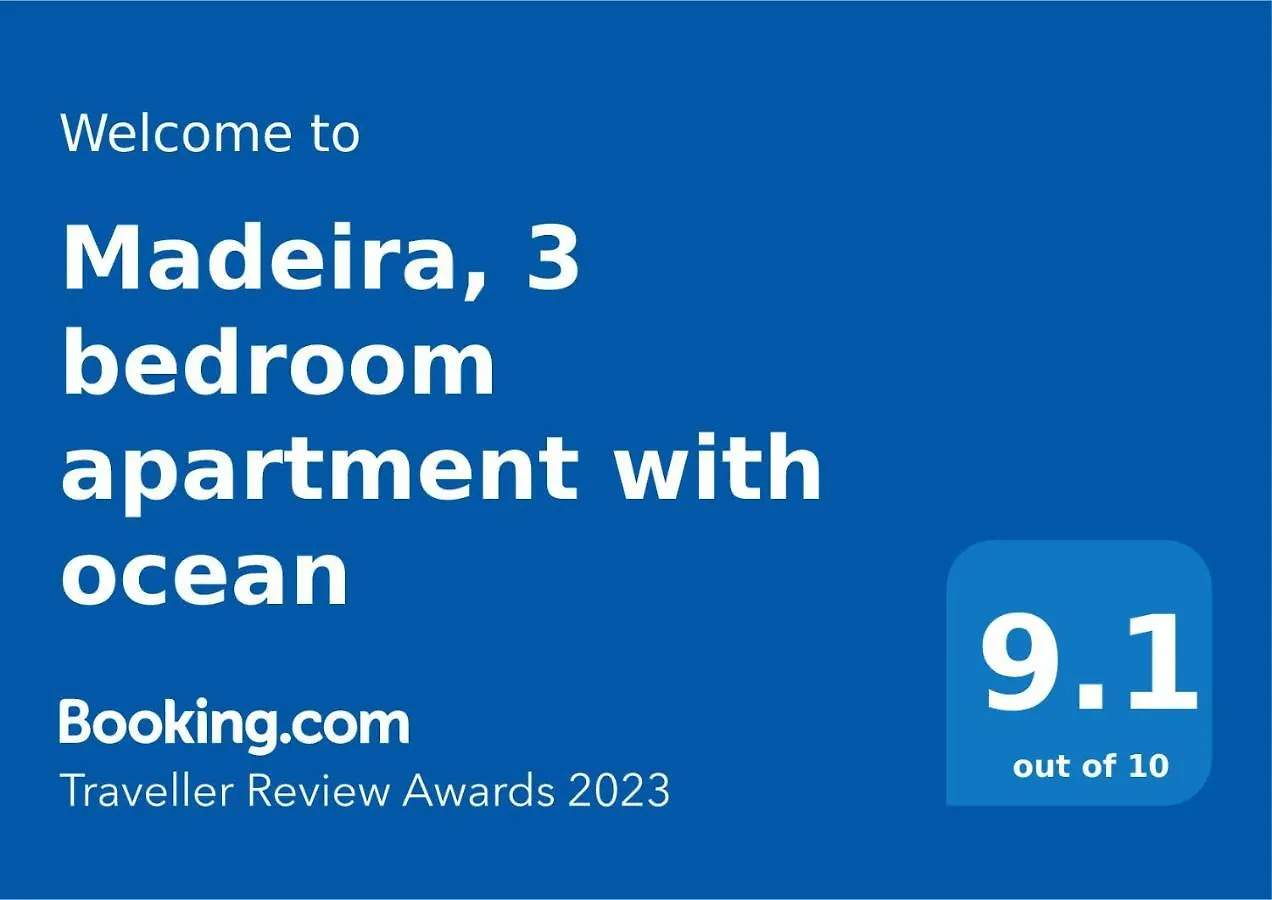 Madeira, 3 Bedroom Apartment With Ocean Views In Funchal